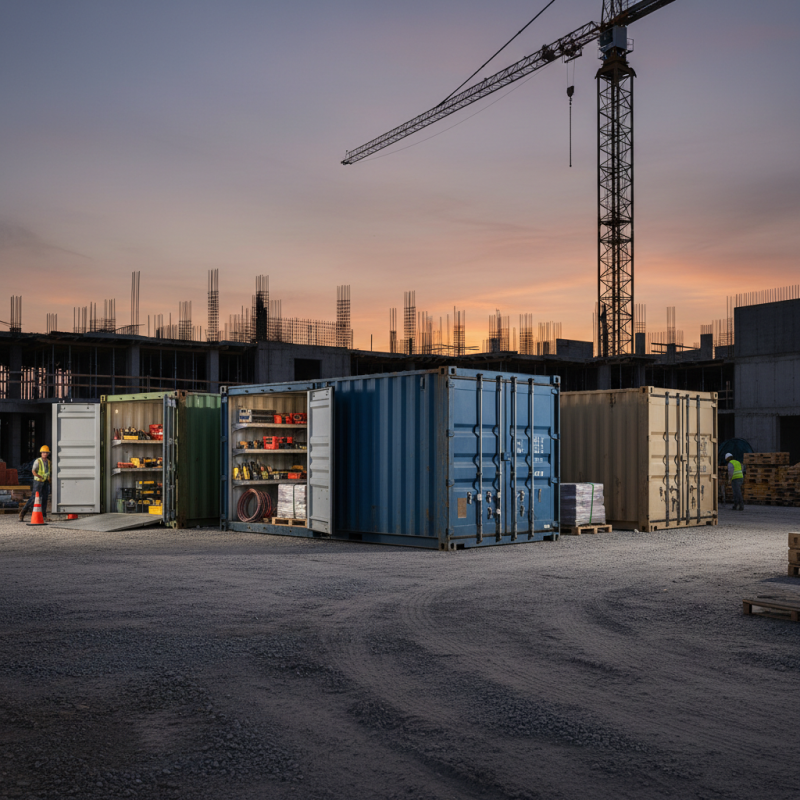 How to Choose the Best Construction Storage Containers for Your Project?