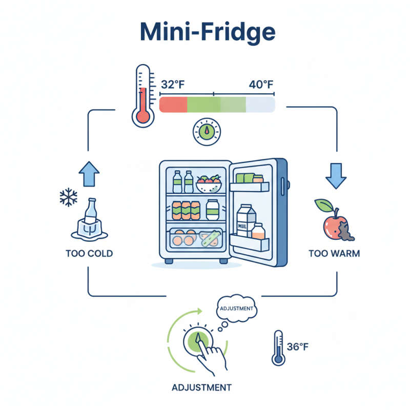 How to Set Your Mini Fridge Thermostat for Optimal Cooling?
