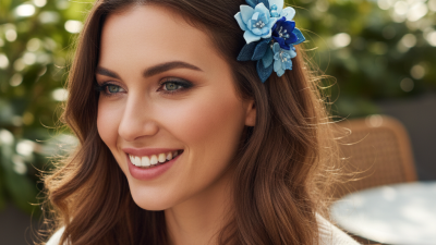 Why Choose a Blue Flower Hair Clip for Your Next Outfit?