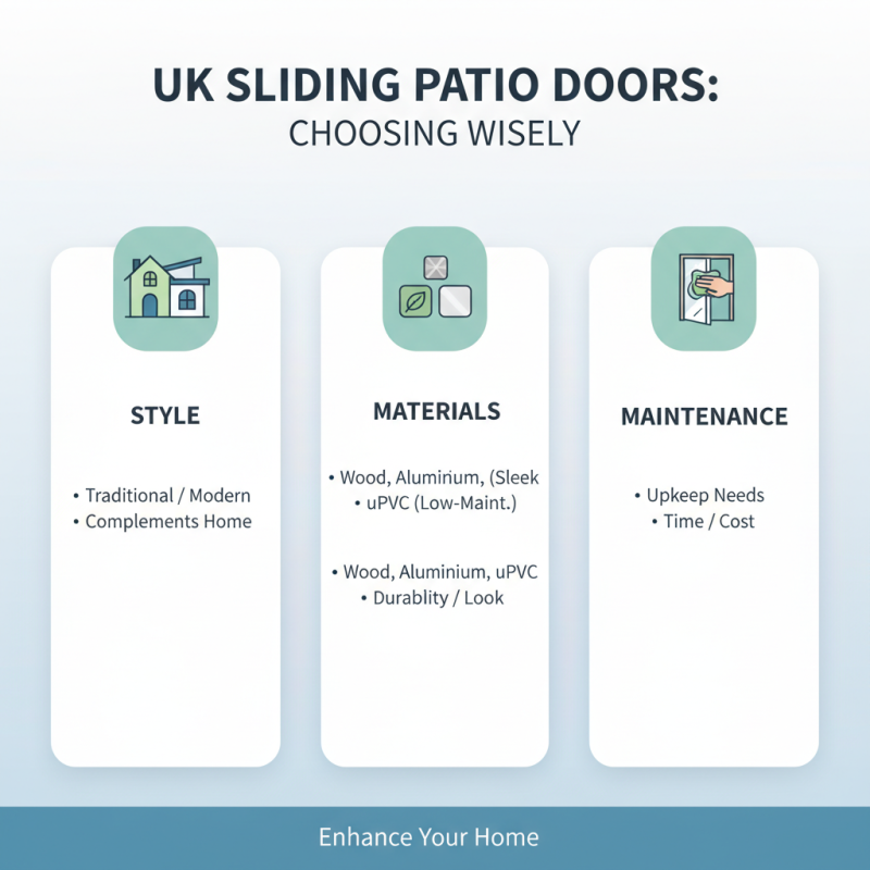 How to Choose Sliding Patio Doors in the UK?