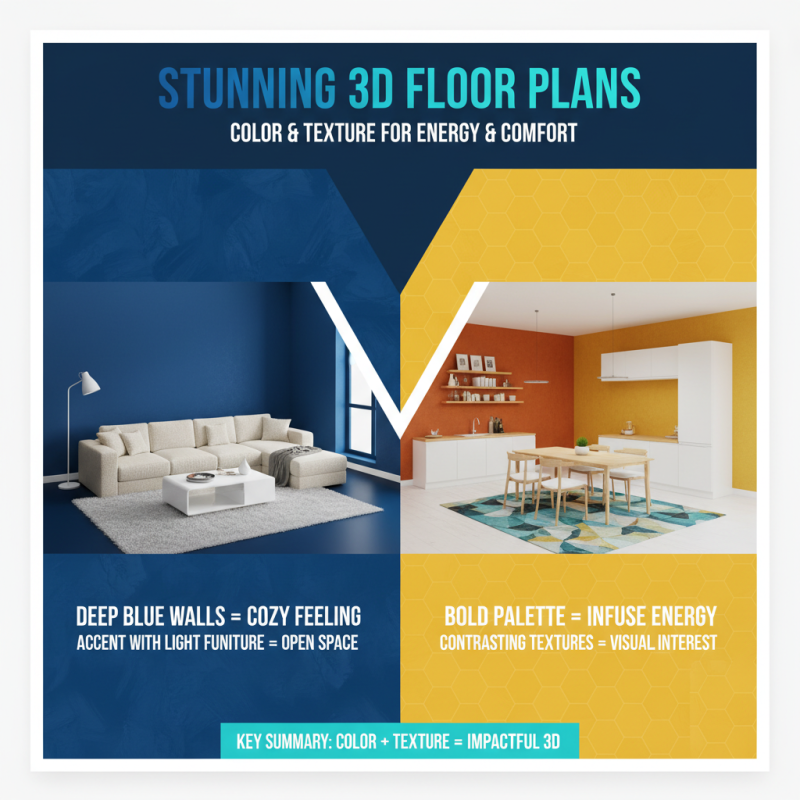 3D Floor Plan Design Tips to Create Stunning Spaces?