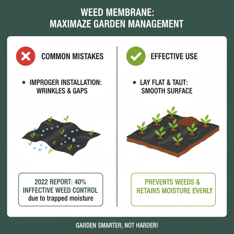 2026 How to Use Weed Membrane for Effective Garden Control?