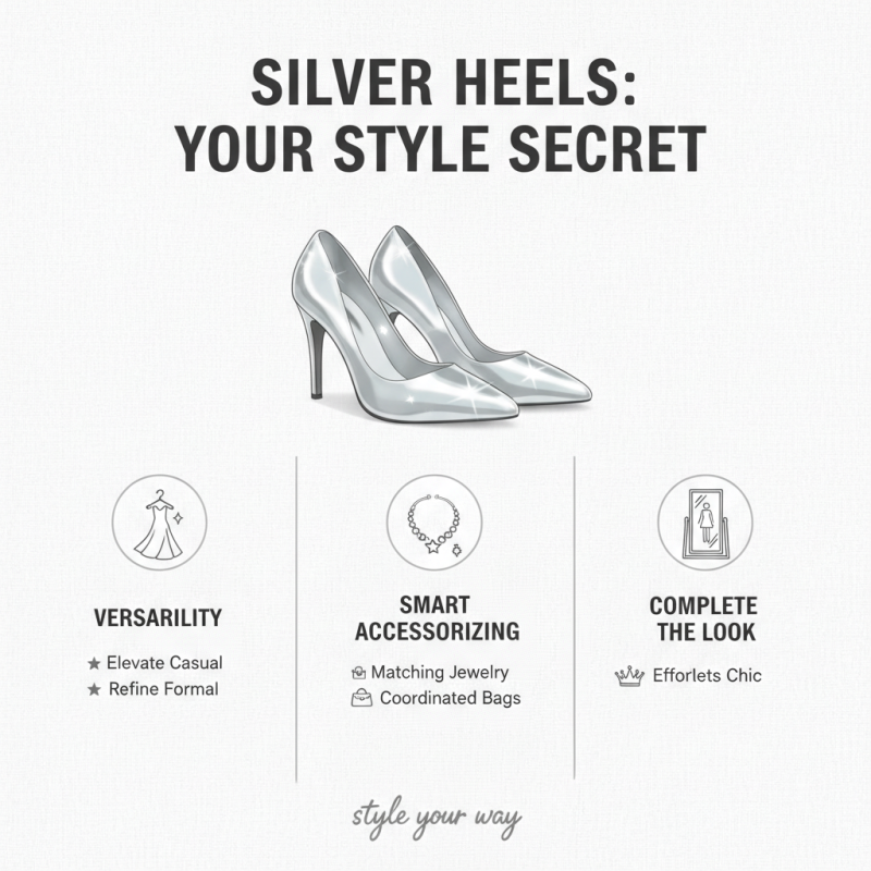 10 Tips for Styling Silver Heels for Every Occasion?