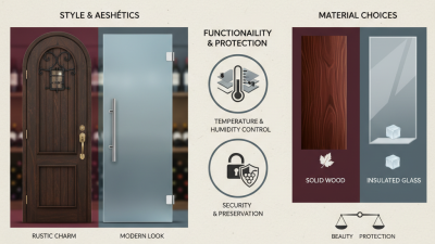 Best Wine Cellar Doors for Your Home Wine Collection?