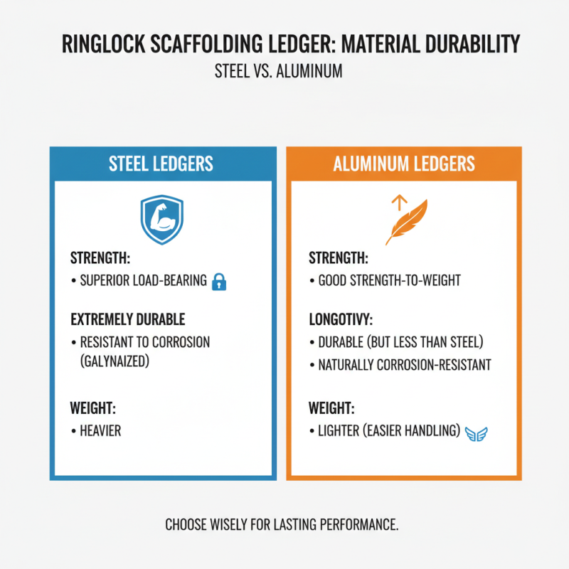 How to Choose the Right Ringlock Scaffolding Ledger？