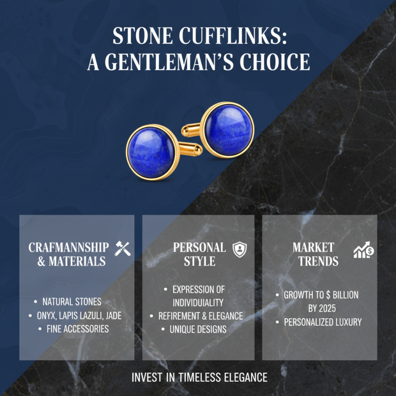 10 Best Stone Cufflinks for Every Style and Occasion?