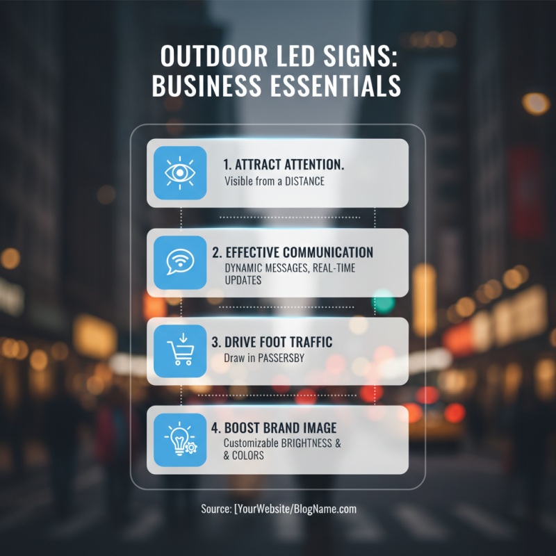 2026 How to Choose the Best Outdoor LED Signs for Your Business