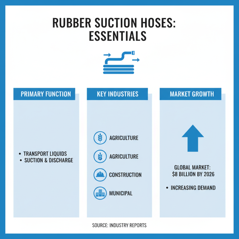 How to Choose the Right Rubber Suction Hose for Your Needs?
