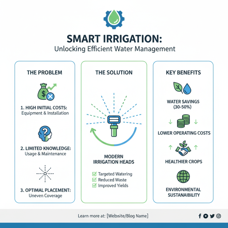 Why Are Irrigation Heads Essential for Efficient Water Management?