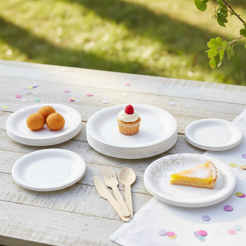 How to Choose the Best Small White Paper Plates for Any Event?