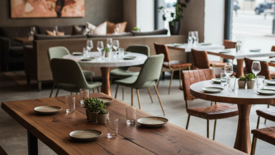 How to Choose Custom Restaurant Tables for Your Business?