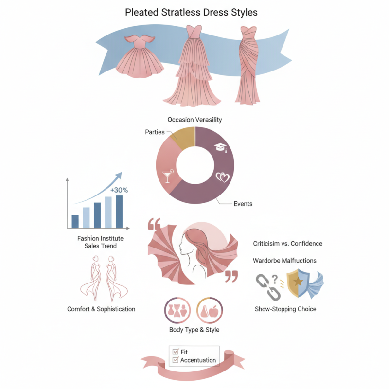 Best Pleated Strapless Dress Styles for Every Occasion?