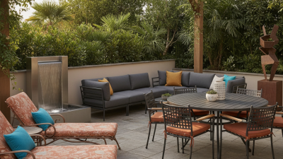 2026 Top Trends in Metal Garden Furniture Designs and Styles?