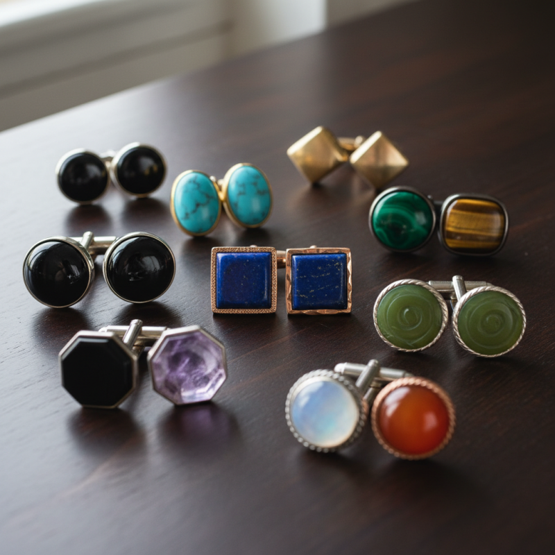 10 Best Stone Cufflinks for Every Style and Occasion?
