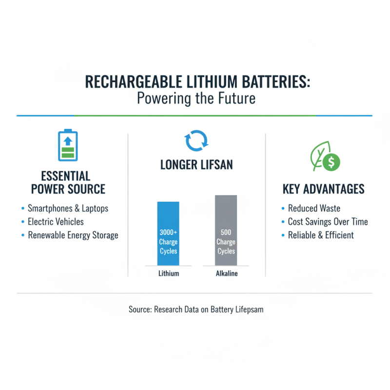 Why Choose Rechargeable Lithium Batteries for Your Devices?