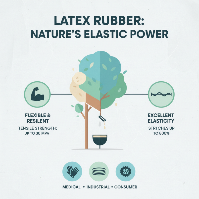 What is Latex Rubber Raw Material and Its Applications?