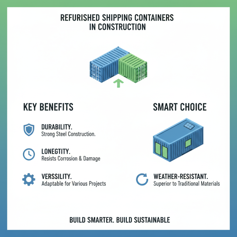 Top 10 Benefits of Using Refurbished Containers for Your Projects?