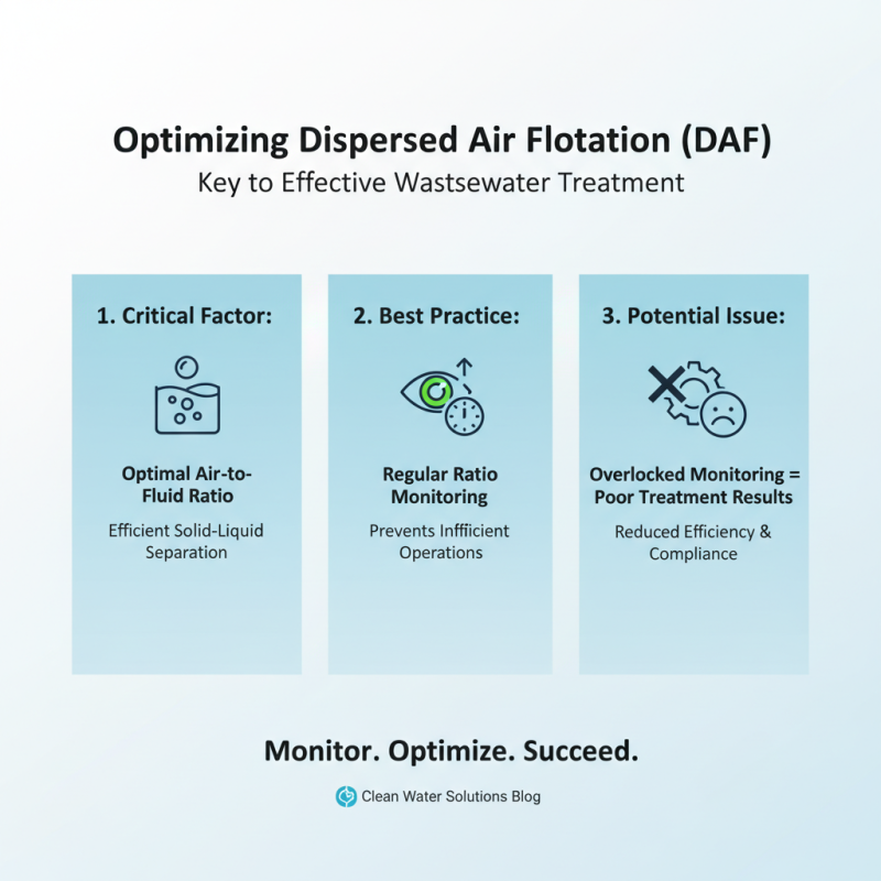 Dispersed Air Flotation Tips for Effective Wastewater Treatment?