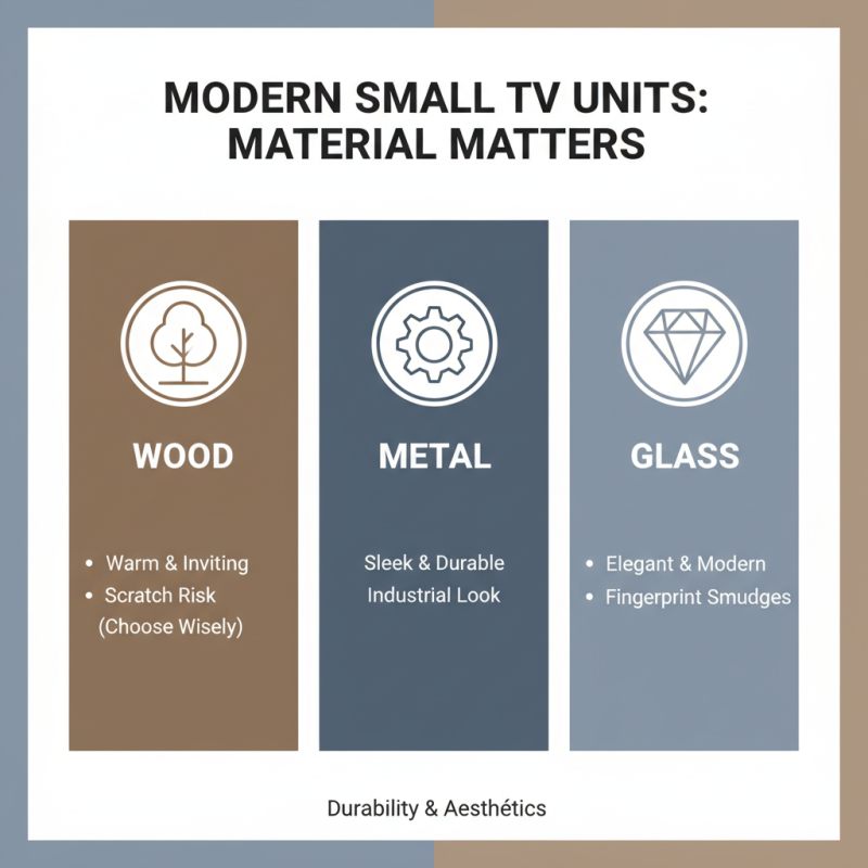 Best Small Modern TV Units for Your Living Space in 2026?