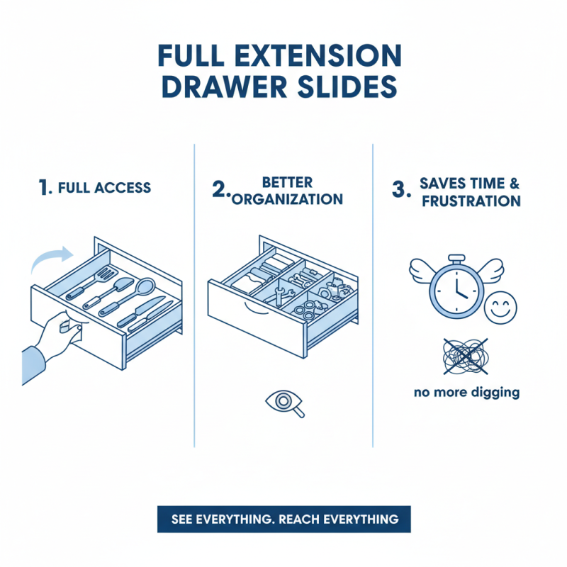 Top 10 Benefits of Full Extension Drawer Slides Explained?