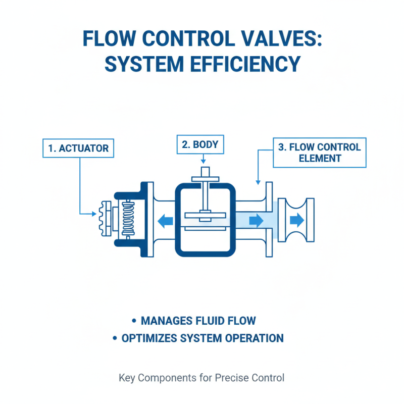 What is a flow control valve and how does it work?