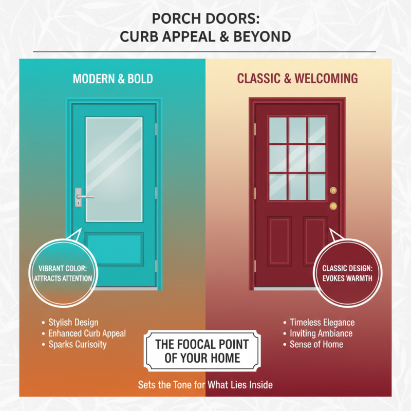 What is the Importance of Porch Doors and Windows in Home Design?