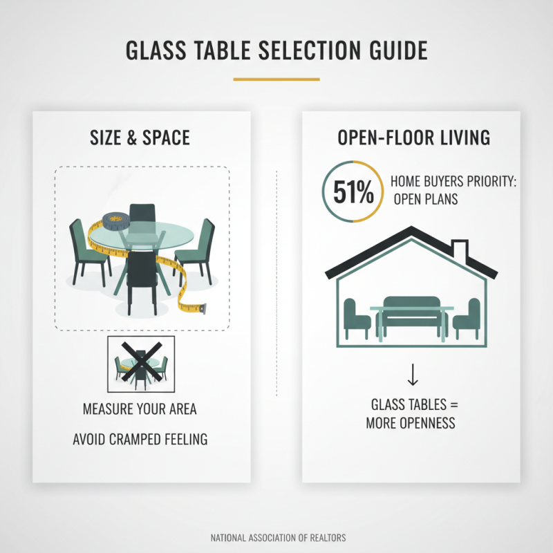 How to Choose the Perfect Glass Table for Your Home?