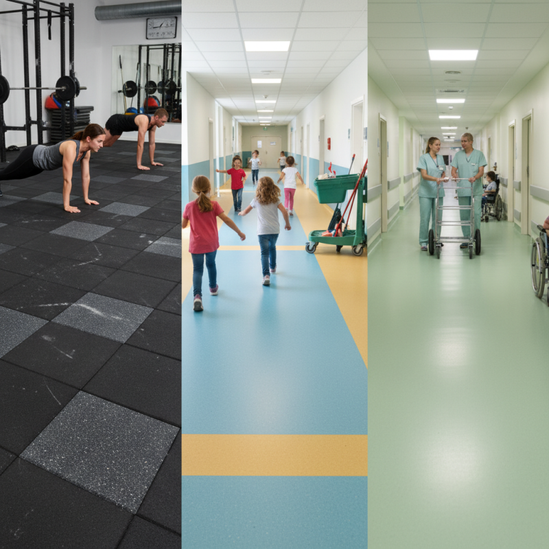 What is Rubber Floor and How is it Used in Various Settings?