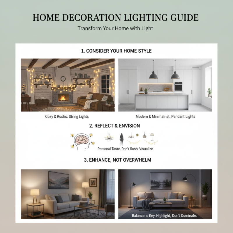 How to Choose the Best Decoration Lights for Your Home?