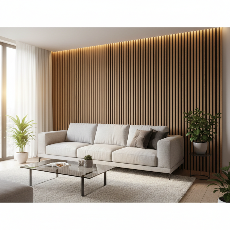How to Install Acoustic Wood Slat Wall Panels at Home?