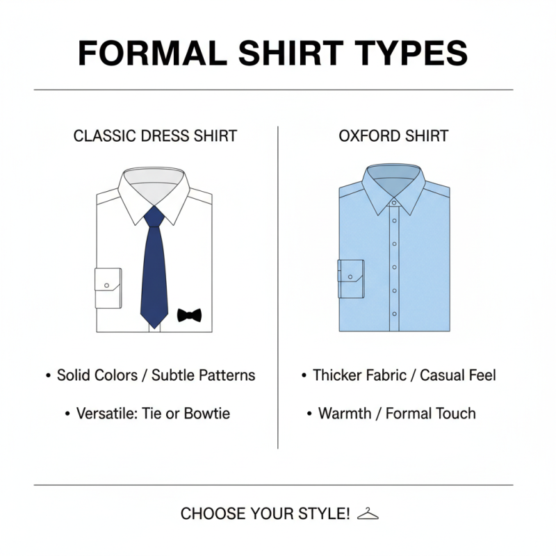 2026 How to Choose the Perfect Formal Shirts for Every Occasion?