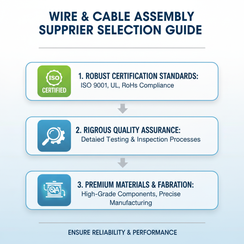 2026 How to Choose the Right Wire and Cable Assembly?
