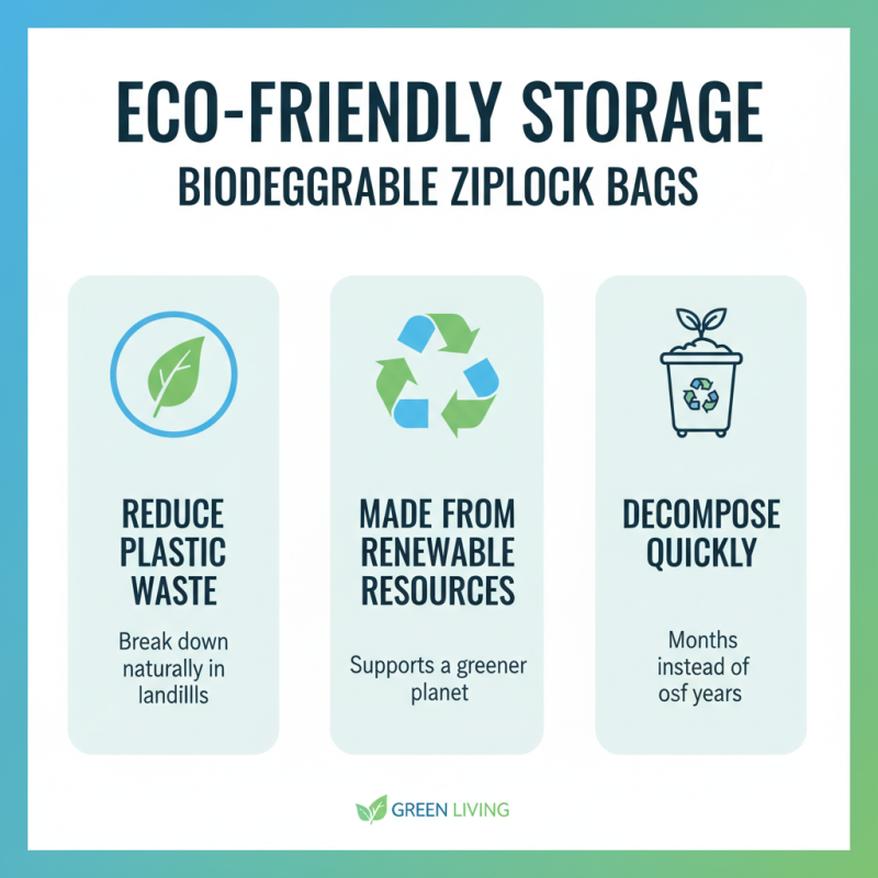 Top Benefits of Using Biodegradable Ziplock Bags for Eco-Friendly Storage
