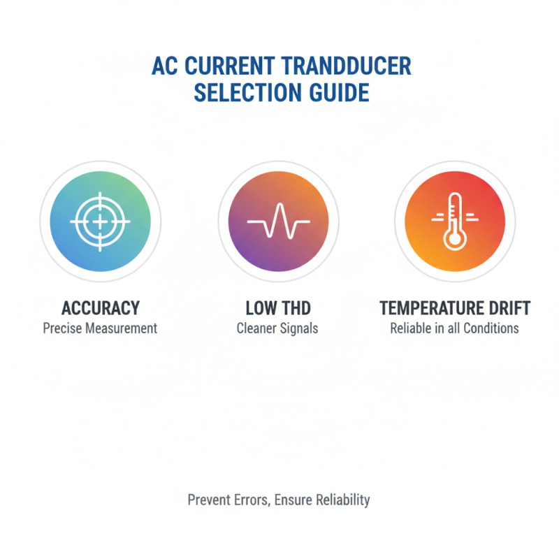 Exploring the Top AC Current Transducers of 2026 What's Best for You