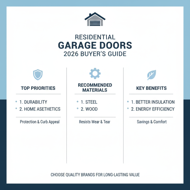 2026 Best Residential Garage Doors What to Choose?