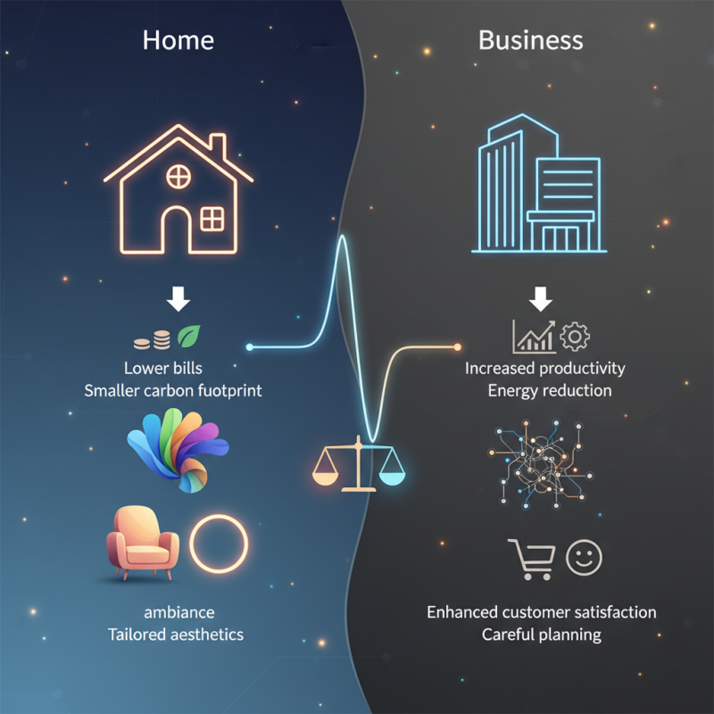 Custom LED Lights Benefits for Home and Business Use?