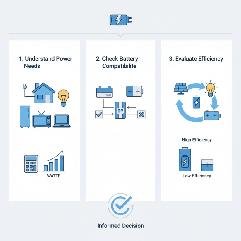 How to Choose the Right Backup Inverter for Your Power Needs?