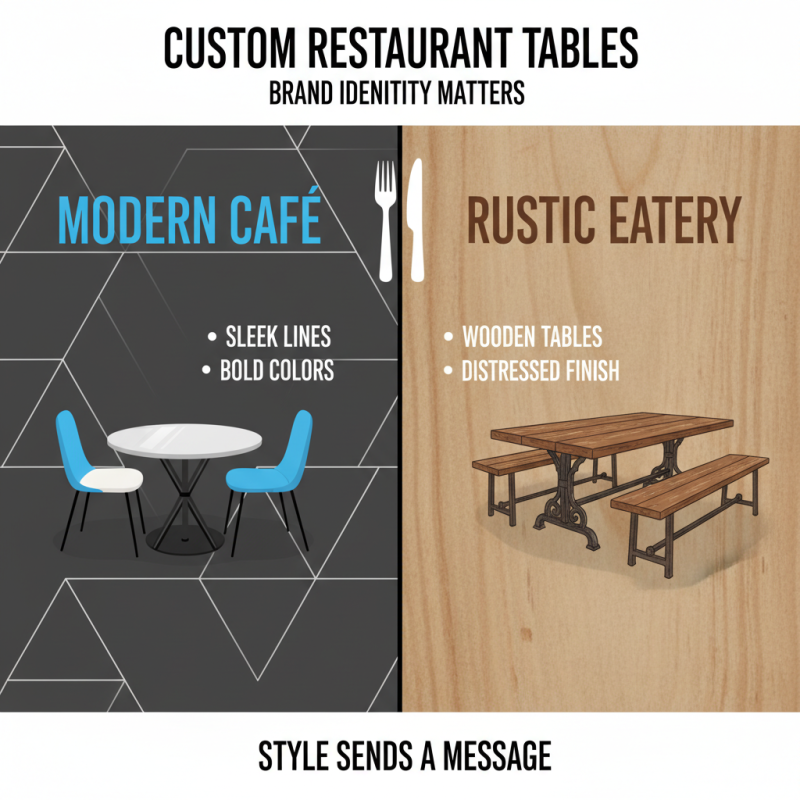 How to Choose Custom Restaurant Tables for Your Business?