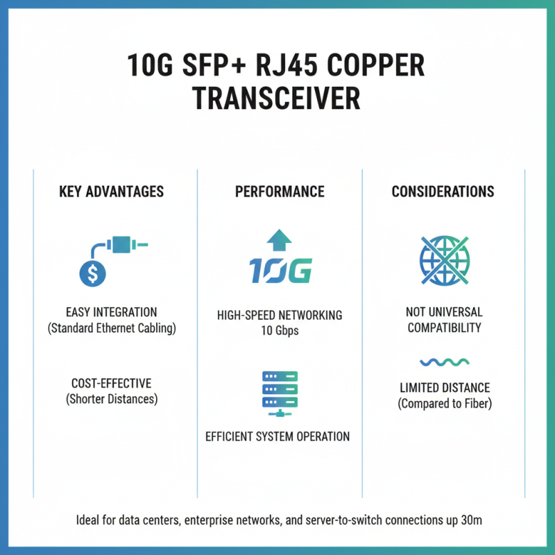 What is a 10G SFP+ RJ45 Copper Transceiver and How Does It Work?