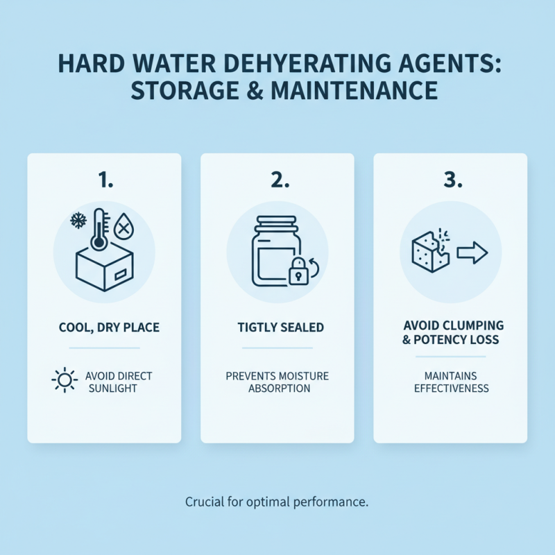 How to Effectively Use Hard Water Dehydrating Agent for Your Home?