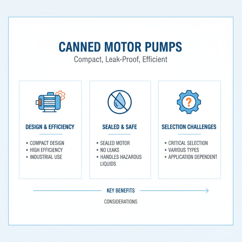 Best Canned Motor Pump Types for Your Needs?