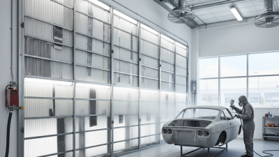 How to Choose the Right Paint Booth Filter Wall for Your Workshop?