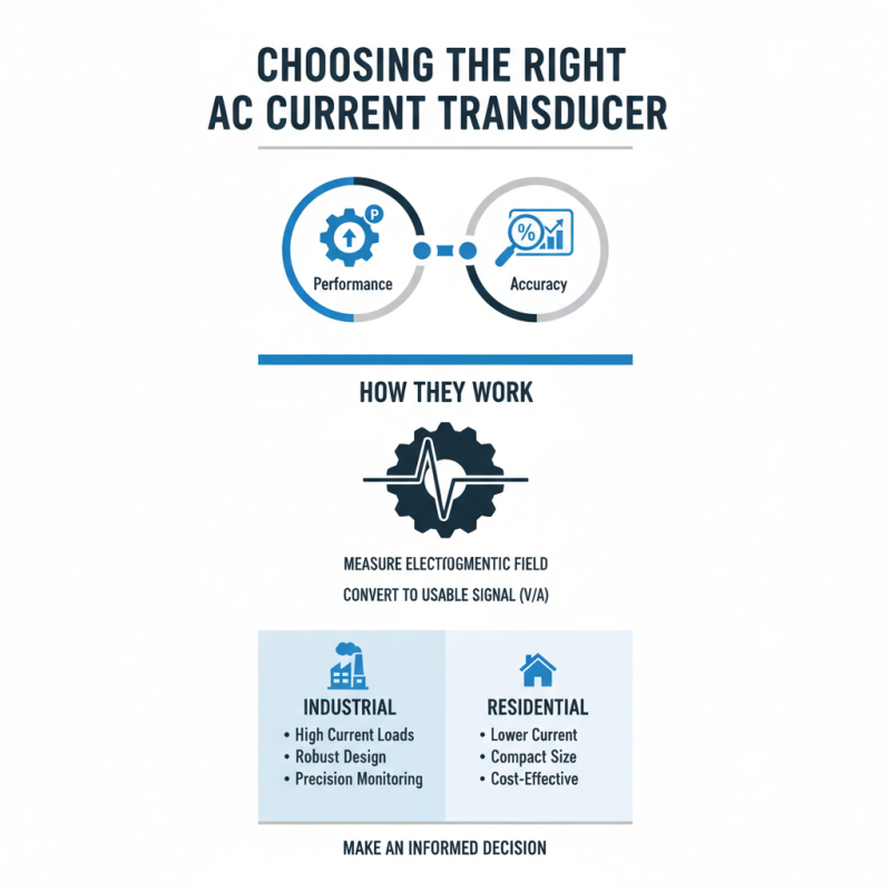 Exploring the Top AC Current Transducers of 2026 What's Best for You