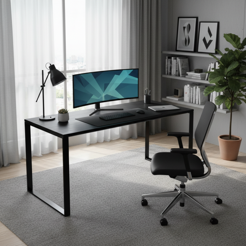 How to Choose the Best Black Computer Desk for Your Home Office?