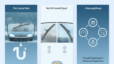 Top U Hook Wiper Blade Options for Enhanced Visibility and Safety?