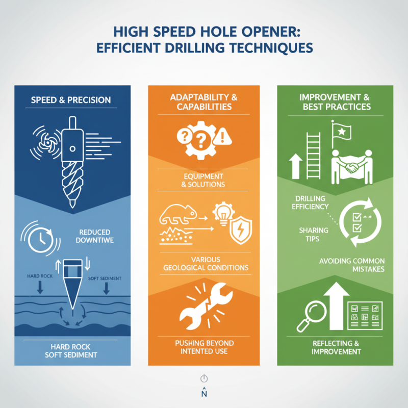 High Speed Hole Opener Tips for Efficient Drilling Techniques?