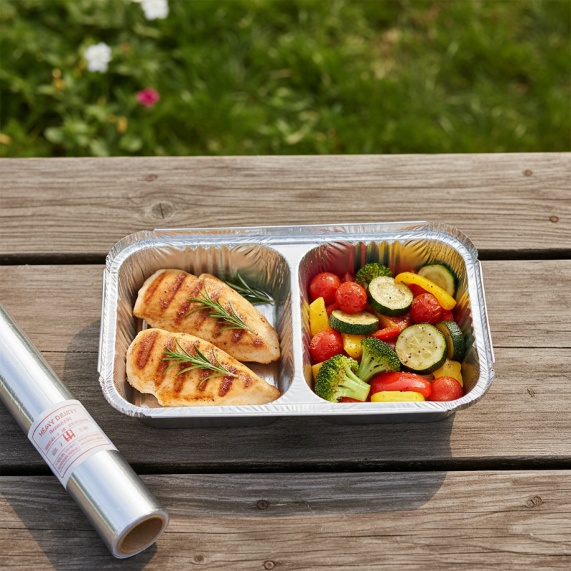 How to Use 2 Compartment Aluminium Foil Containers Effectively?