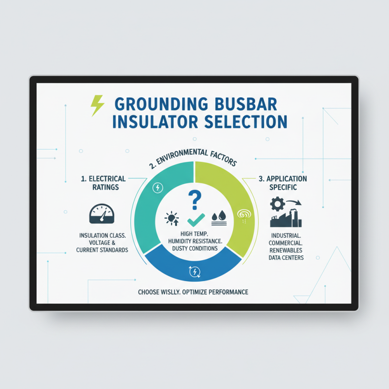 How to Choose the Right Grounding Busbar Insulator?