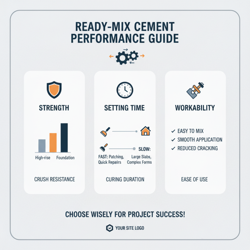 2026 Best Ready to Use Cement Mix Options for Your Construction Needs?