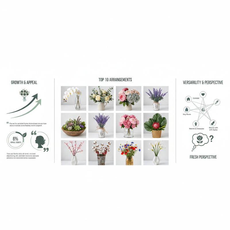 Top 10 Artificial Floral Arrangements for Home Decor Ideas?